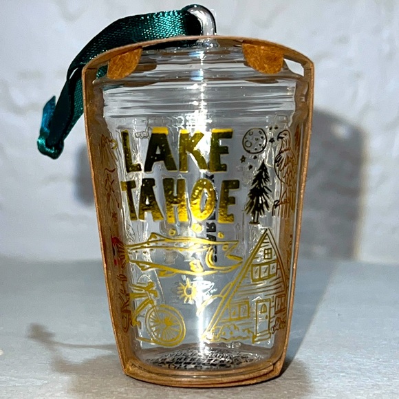 ❣️🆕Starbucks Glass Ornament Lake Tahoe🚤💦 - Picture 2 of 5